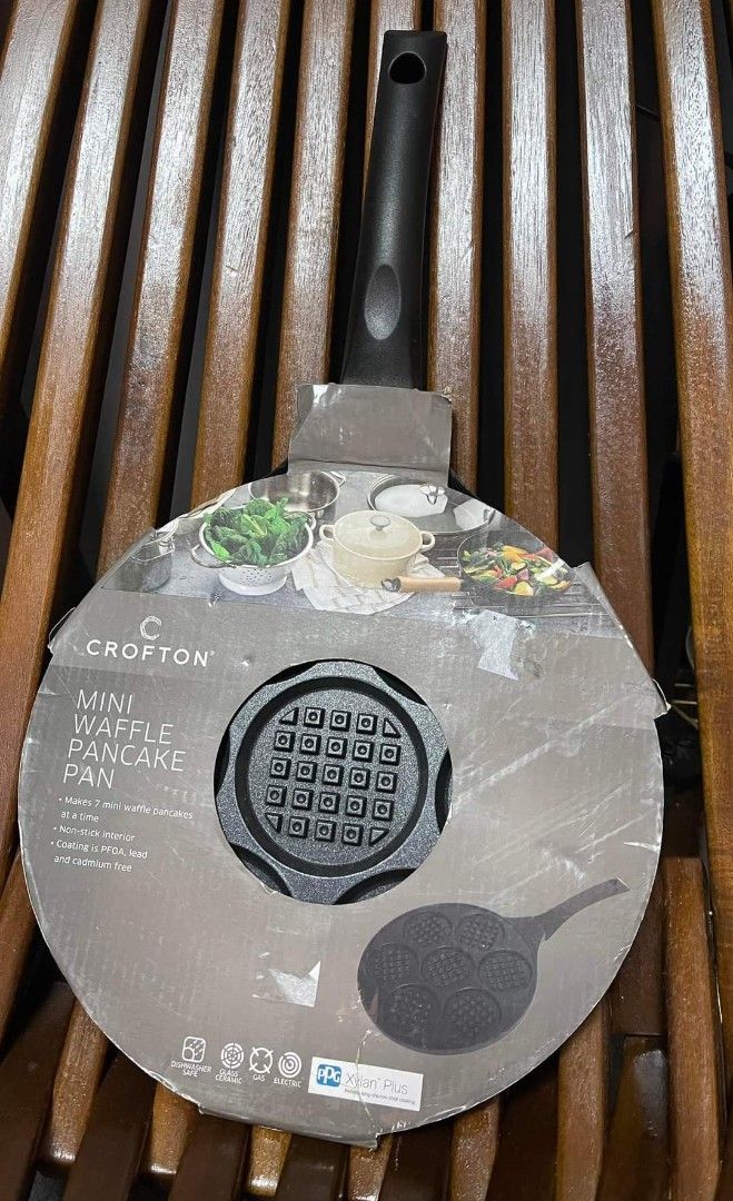 Crofton Mini Waffle Pancake Pan on Carousell