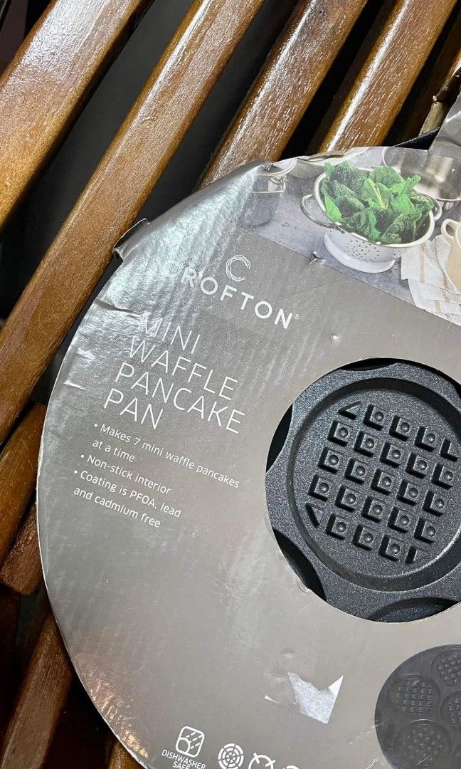 Crofton Mini Waffle Pancake Pan on Carousell