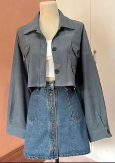 crop top long sleeves