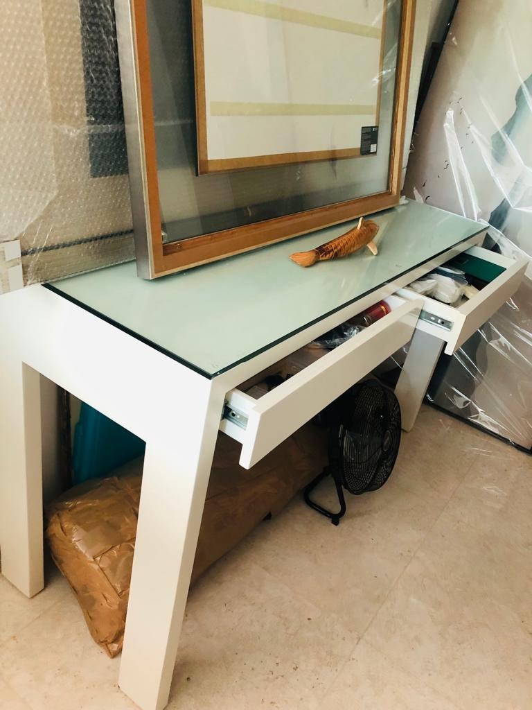 Custom Office Table / Side Table, Furniture & Home Living, Furniture