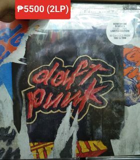Daft Punk Homework remixes 
Vinyl