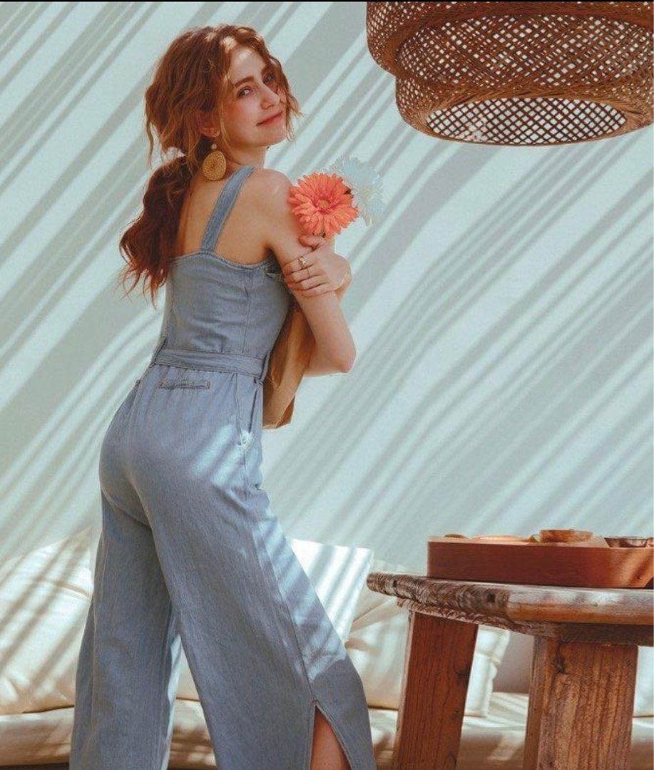 Madewell muralist top jumpsuit