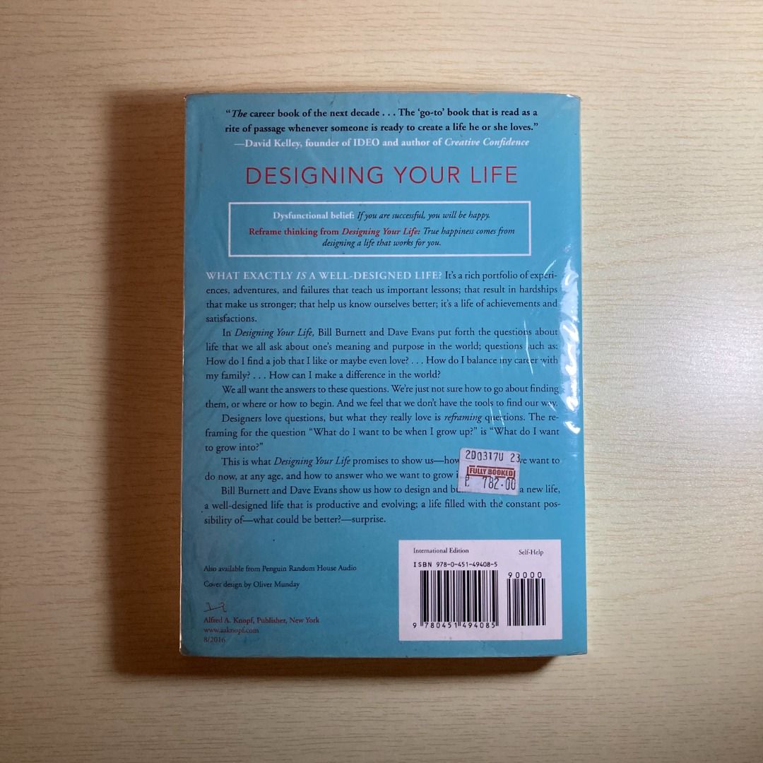 Designing Your Life: Build a Life that Works for You by Bill Burnett ...