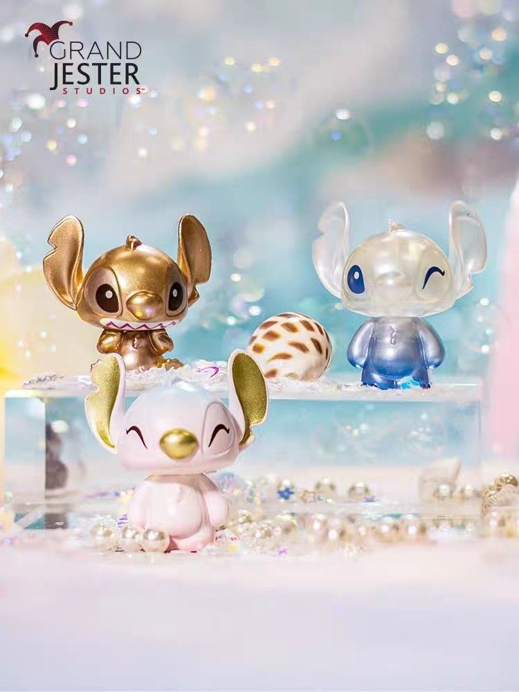 [DISNEY X ENESCO GRAND JESTER STUDIOS] DISNEY STITCH MINI BEANS SERIES 2  FULL SET AND INDIVIDUAL BLIND BAGS AVAILABLE - 3 FIGURINES PER BLIND BAG