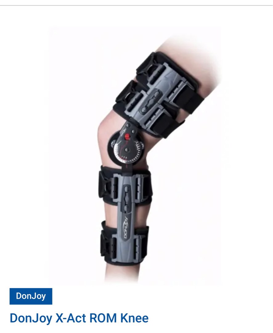 Donjoy Knee Brace, Health & Nutrition, Braces, Support & Protection on