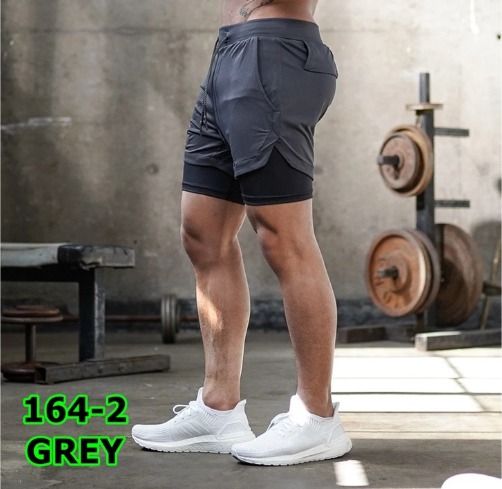 Double shorts gym online