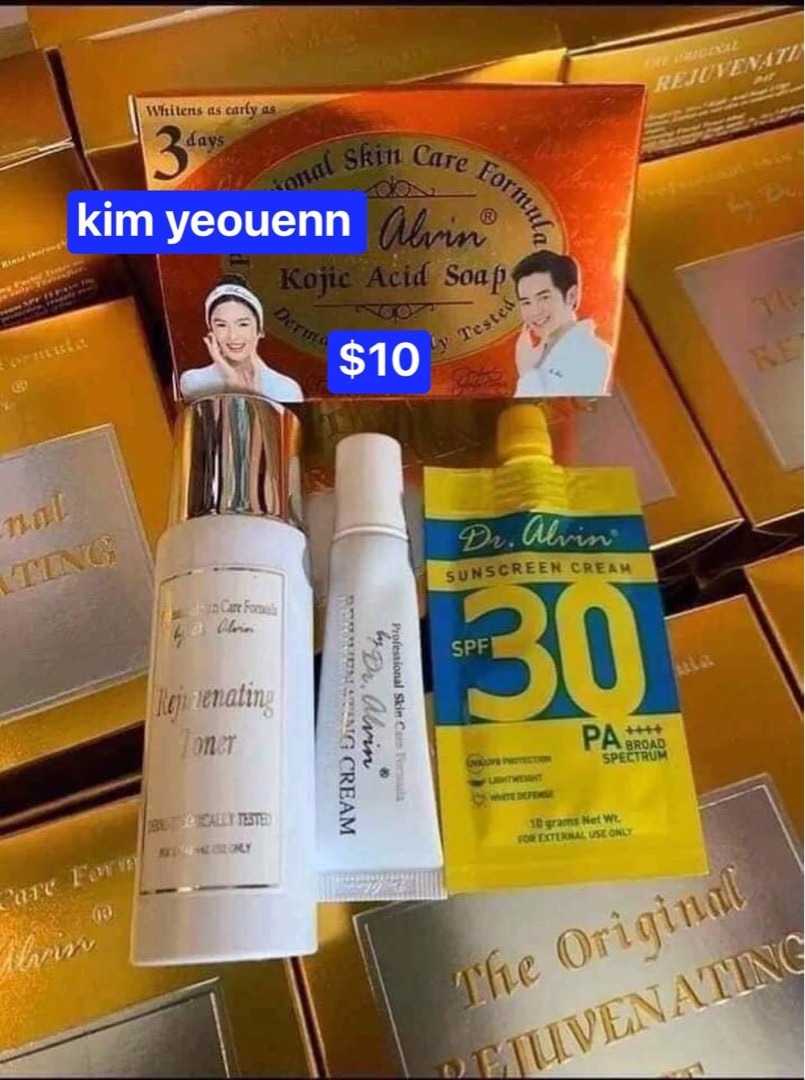 DR Alvin, Beauty & Personal Care, Face, Face Care on Carousell