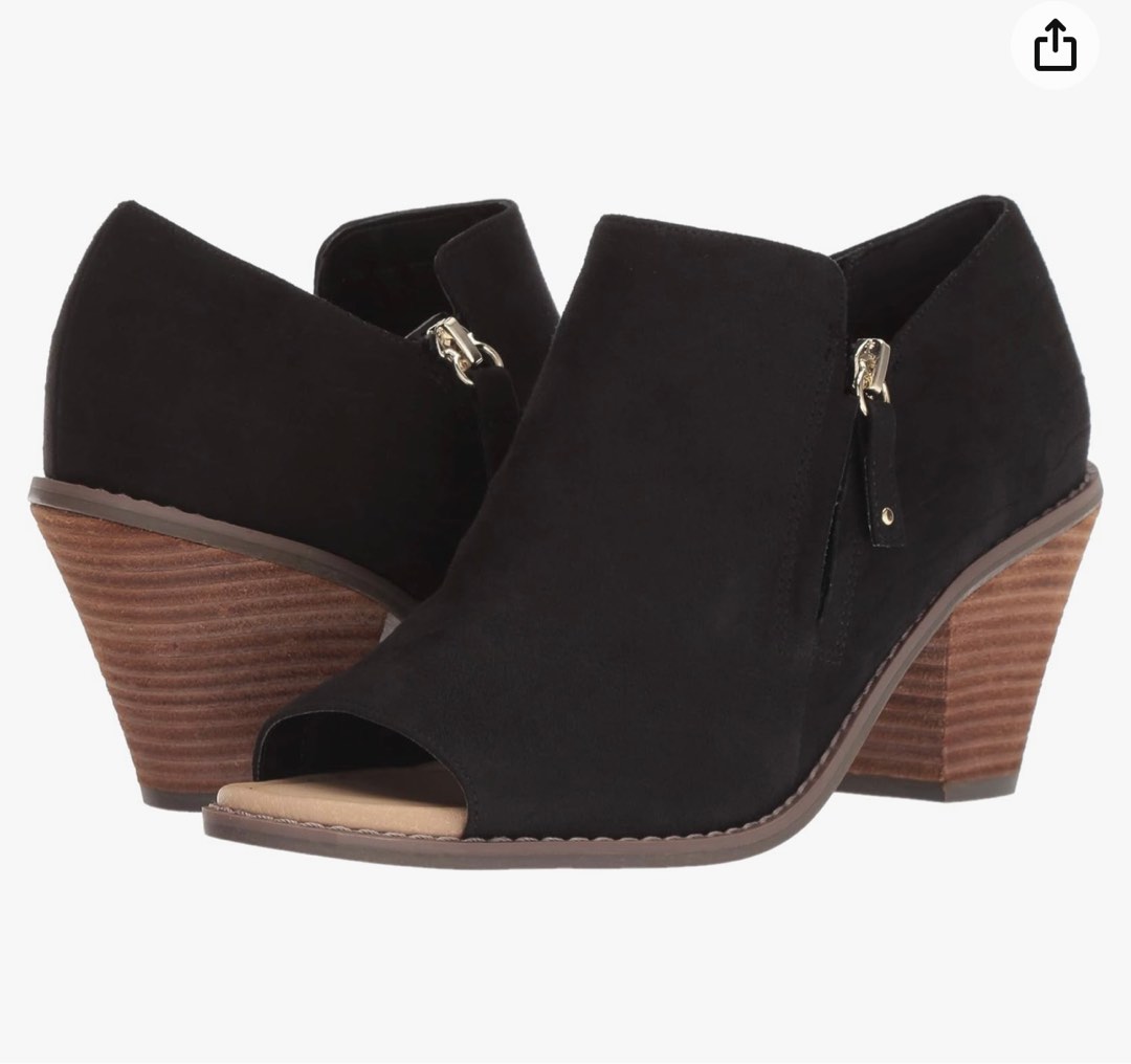 Dr scholl's peep toe booties 2025