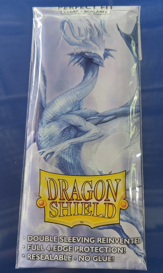 100pcs Dragon Shield Perfect fit. Available in resealable and non-sealable.