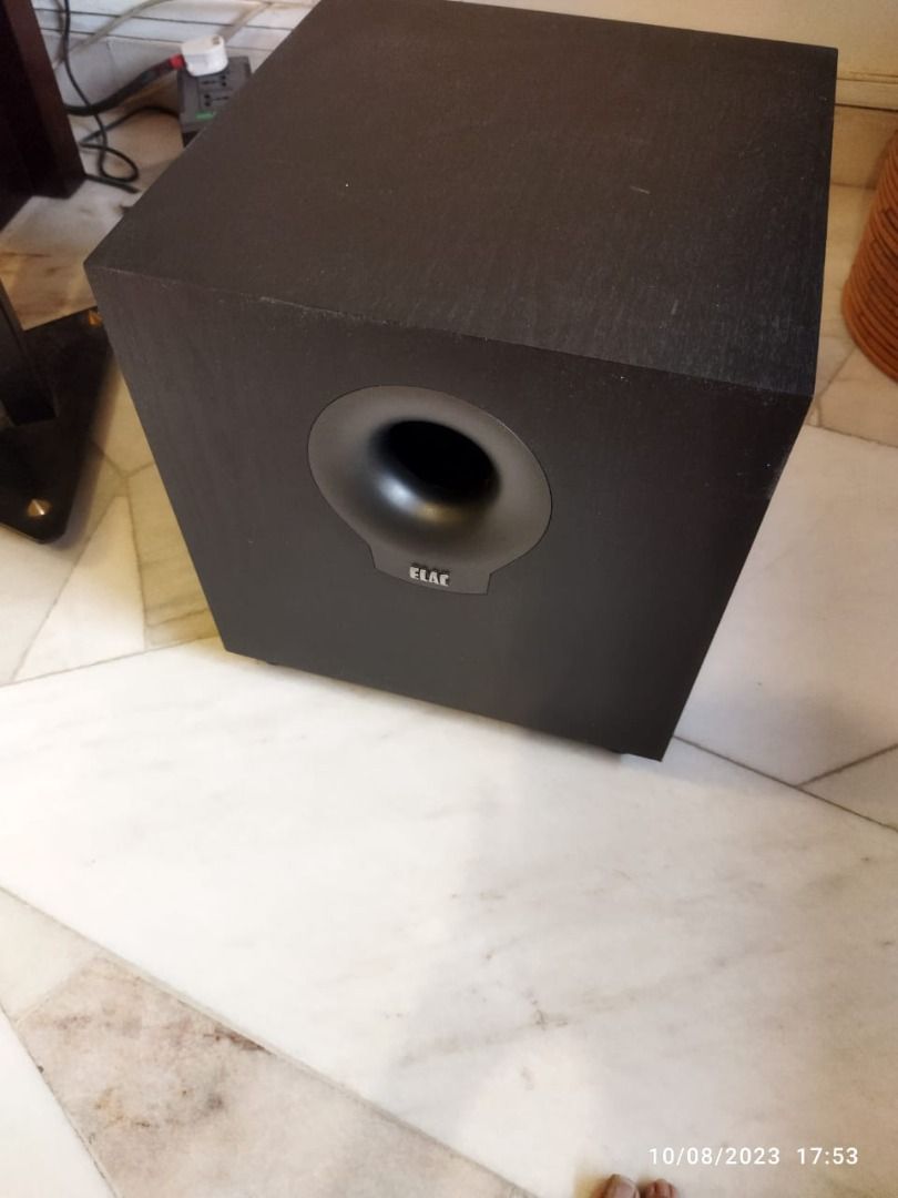 ELAC Debut S10.2 10 Inch Powered bassreflex Subwoofer, Audio