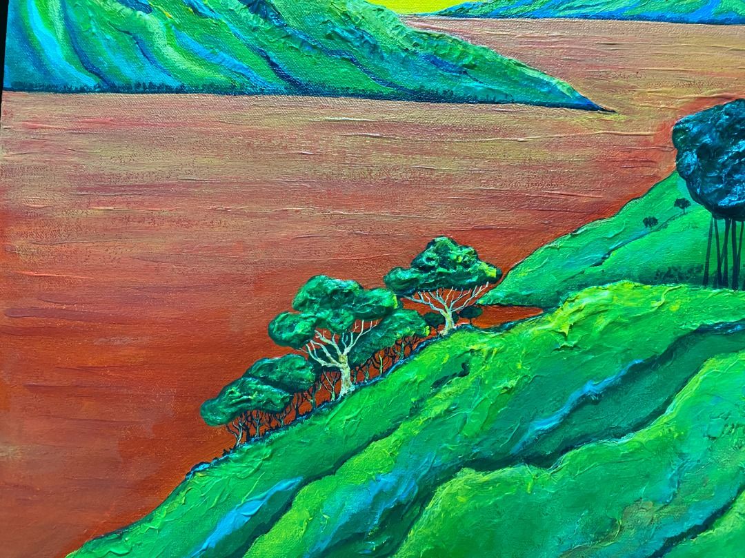Emerald Rocky Mountain I - Nelson Basa on Carousell