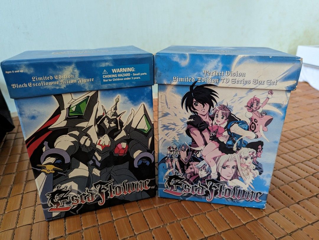 Escaflowne Perfect Vision limited edition TV box set action