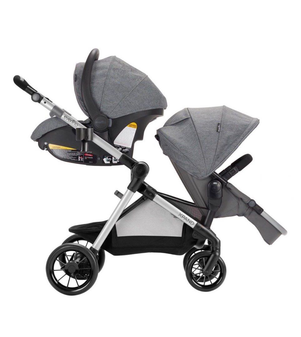 Evenflo Xpand Pivot (Double Stroller), Babies & Kids, Going Out