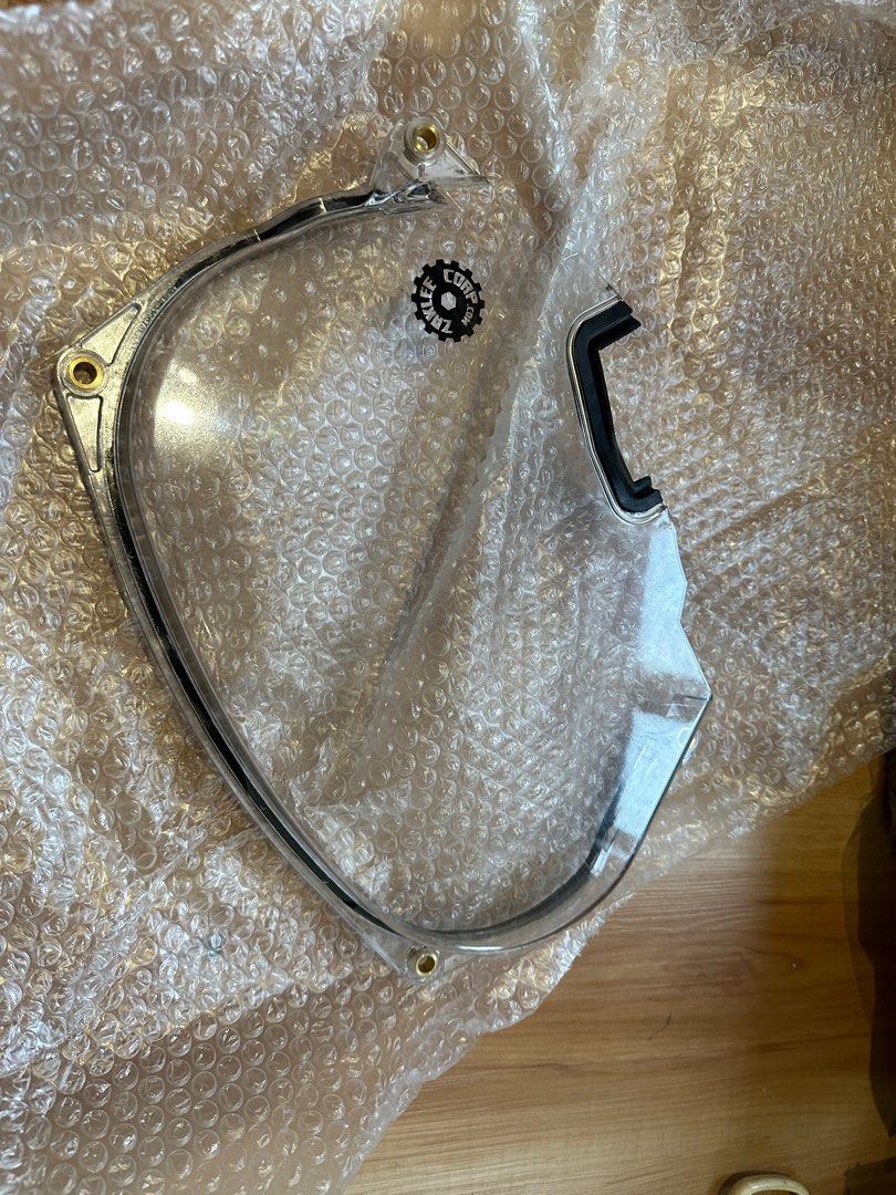 Evo clear cam gear cover, Car Accessories, Accessories on Carousell