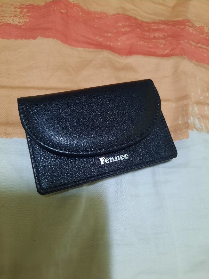Fennec leather cardholder compact wallet, Women's Fashion, Bags