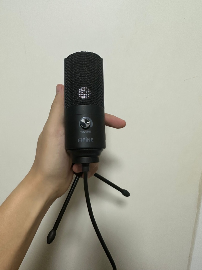 Fifine K669B Metal USB Condenser Recording Microphone, Audio ...