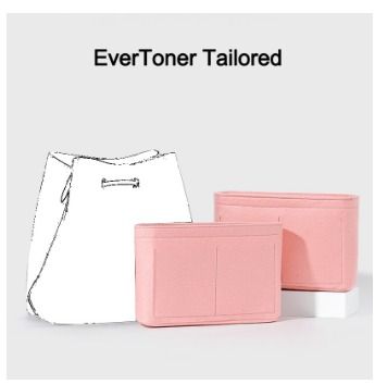 EverToner Fits For LV Favorite Women Small Bag Organizer Cosmetic Insert  With Phone Pockets Toiletry Pouch