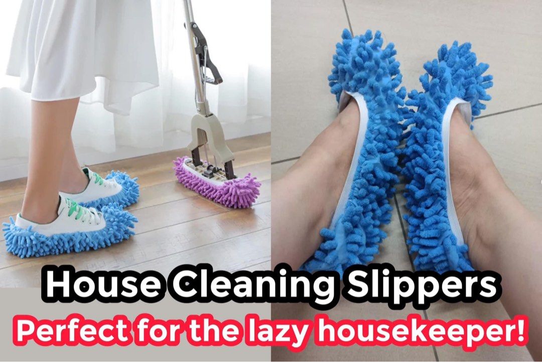 Lazy housekeeper mop slippers sale