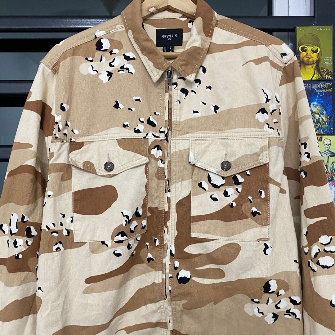 Camo cardigan forever discount 21