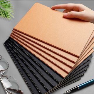 Four Style A5 Notebook 40 Sheets Black Notebook Office School Supplies Stationery