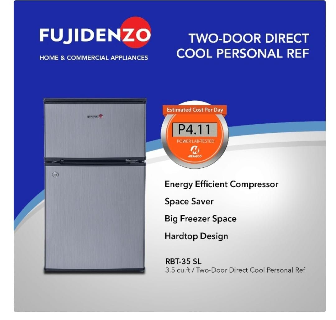 Fujidenzo TwoDoor Direct Cool Personal Ref on Carousell