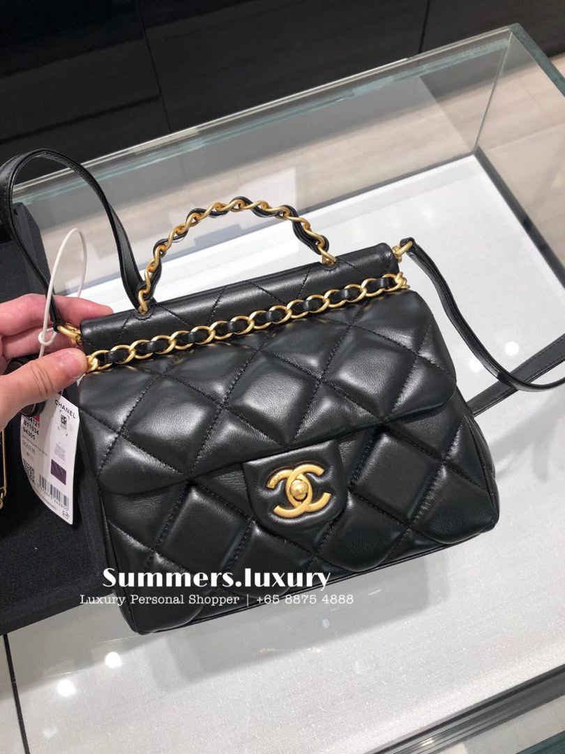 CHANEL 23B mini clutch ⭕️Available to order now⭕️ 新款呼拉圈手拿包