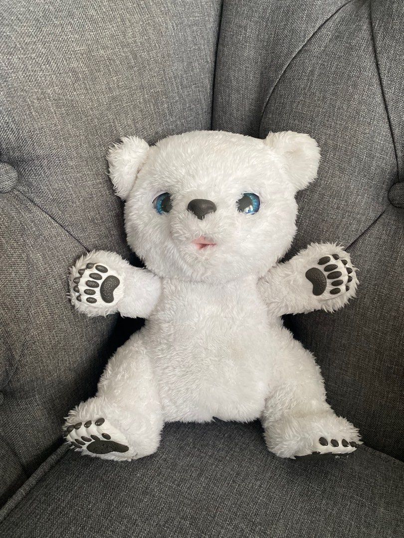 FurReal Friends Snifflin Sawyer Polar Bear Babies Kids Infant
