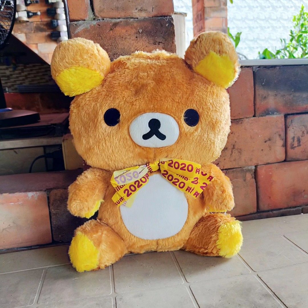 Fuzzy hotsell rilakkuma plush