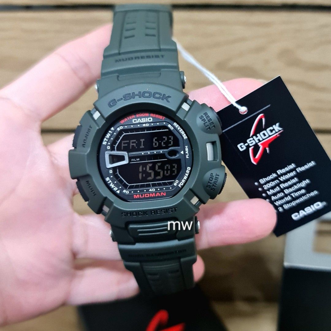 G shock olive green watch online