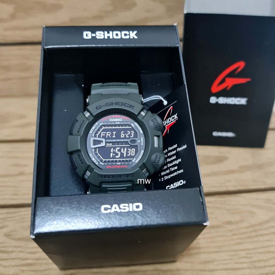 Casio mudman sale g 9000