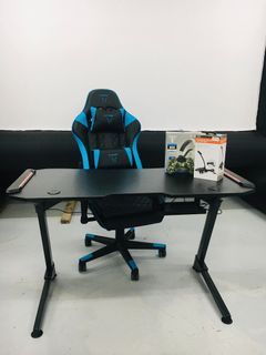 Gaming chair and Gaming table with LED