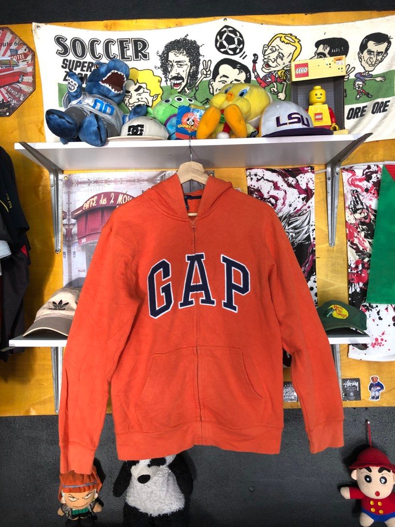 Orange gap hoodie store
