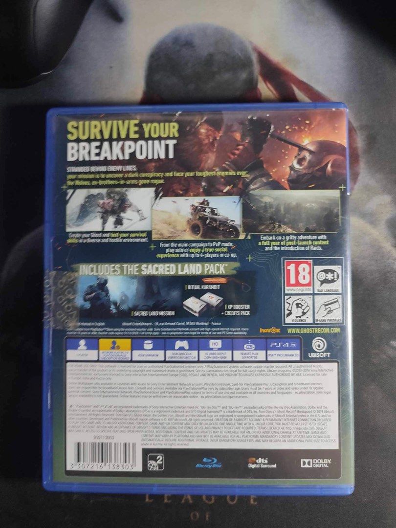 Ghost recon breakpoint video gaming video games playstation on