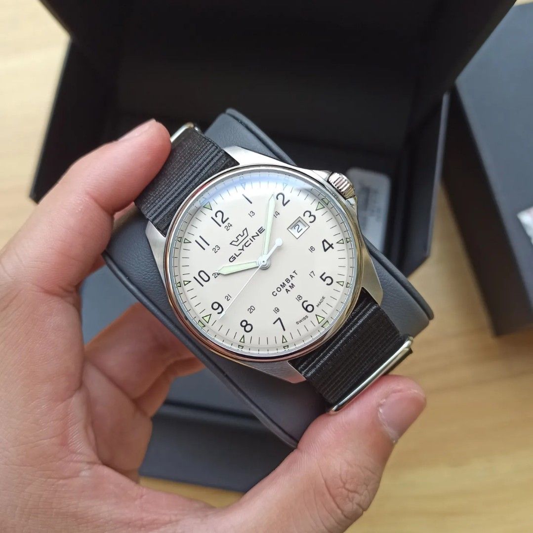 Glycine combat 2025 6 vintage gl0124