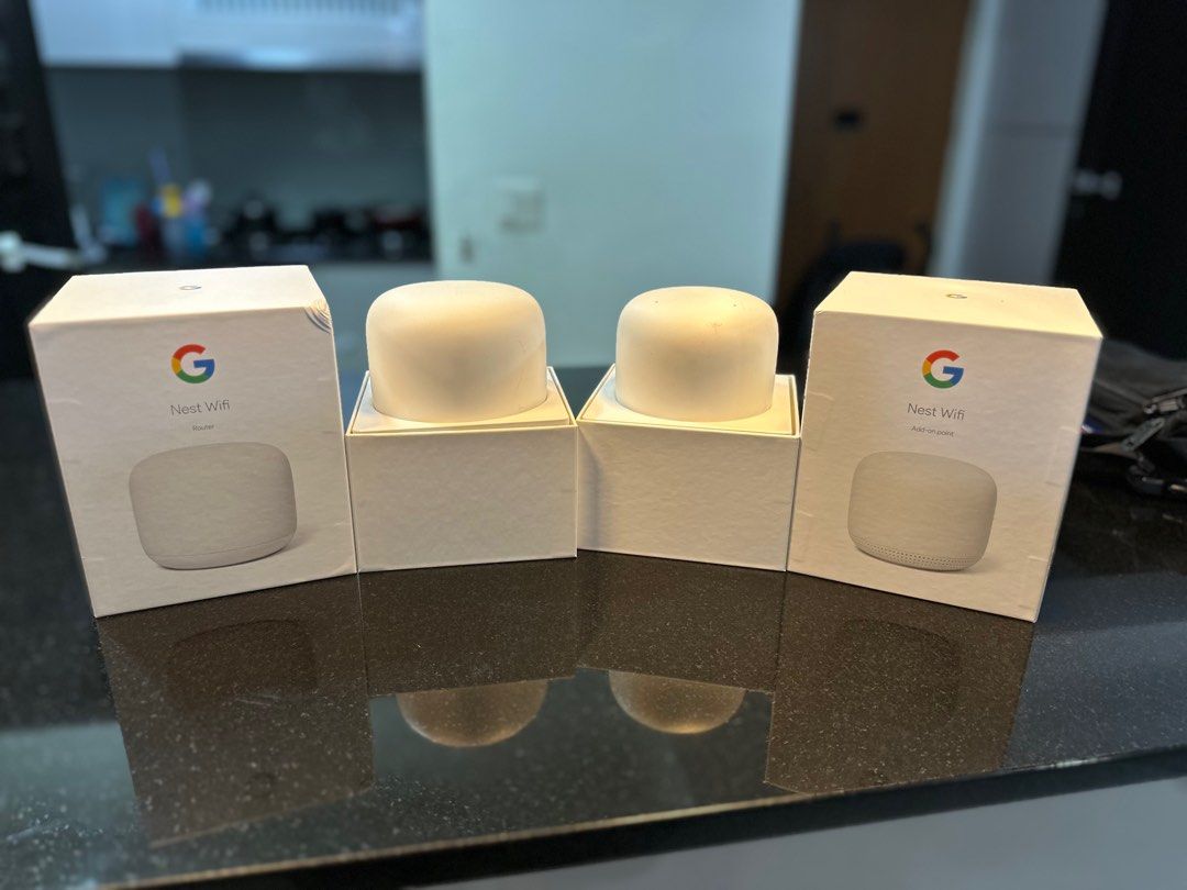 Google Nest (Router + Addon Point), Computers & Tech, Parts