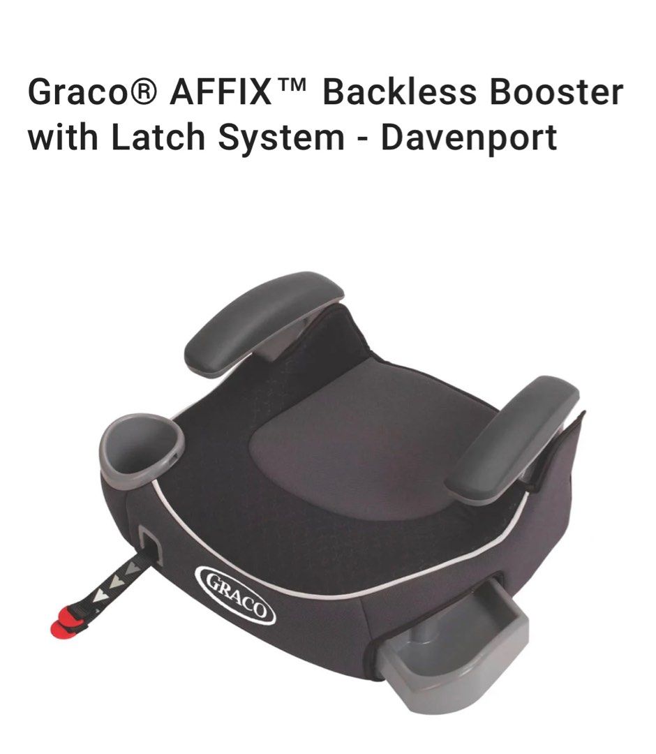 Backless Booster with Latch System Davenport, Babies & Kids, Going