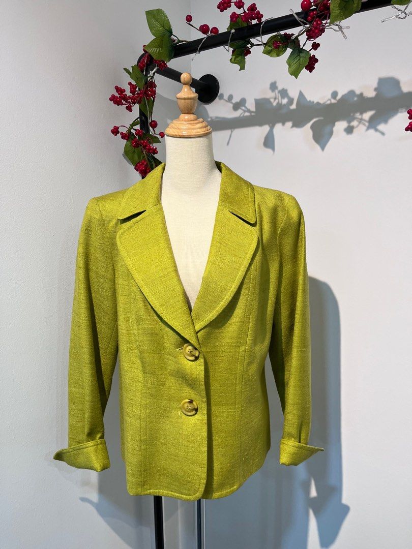 Green Jacket by Anthea Crawford Women s Fashion Coats Jackets