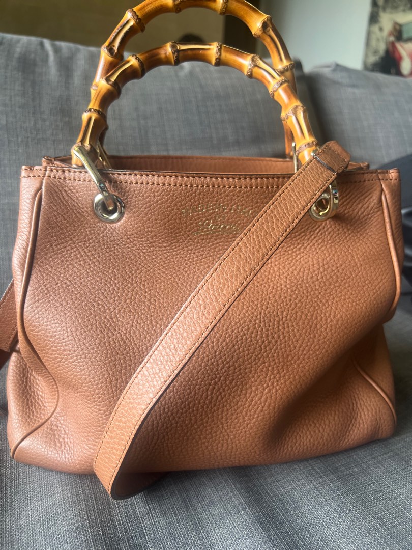 Gucci bamboo online satchel