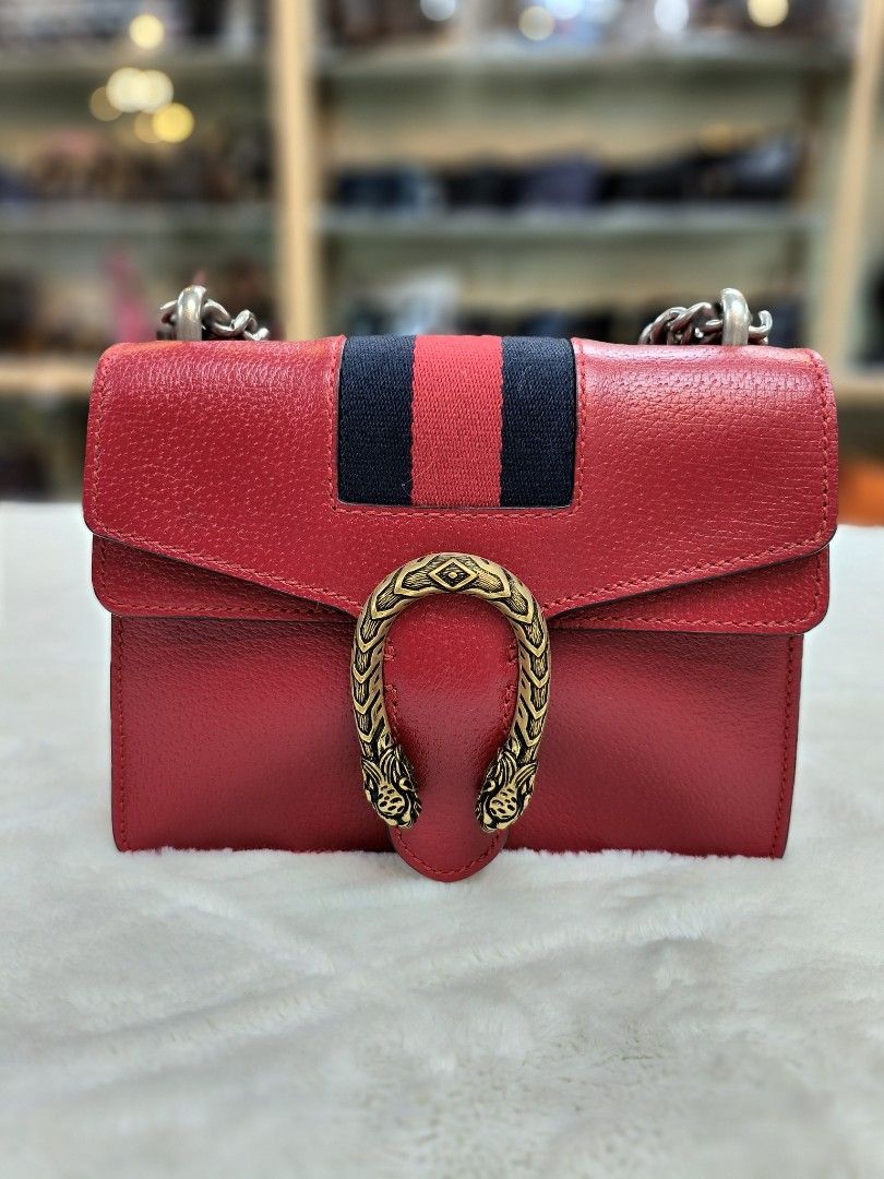 Gucci dionysus hotsell mini red