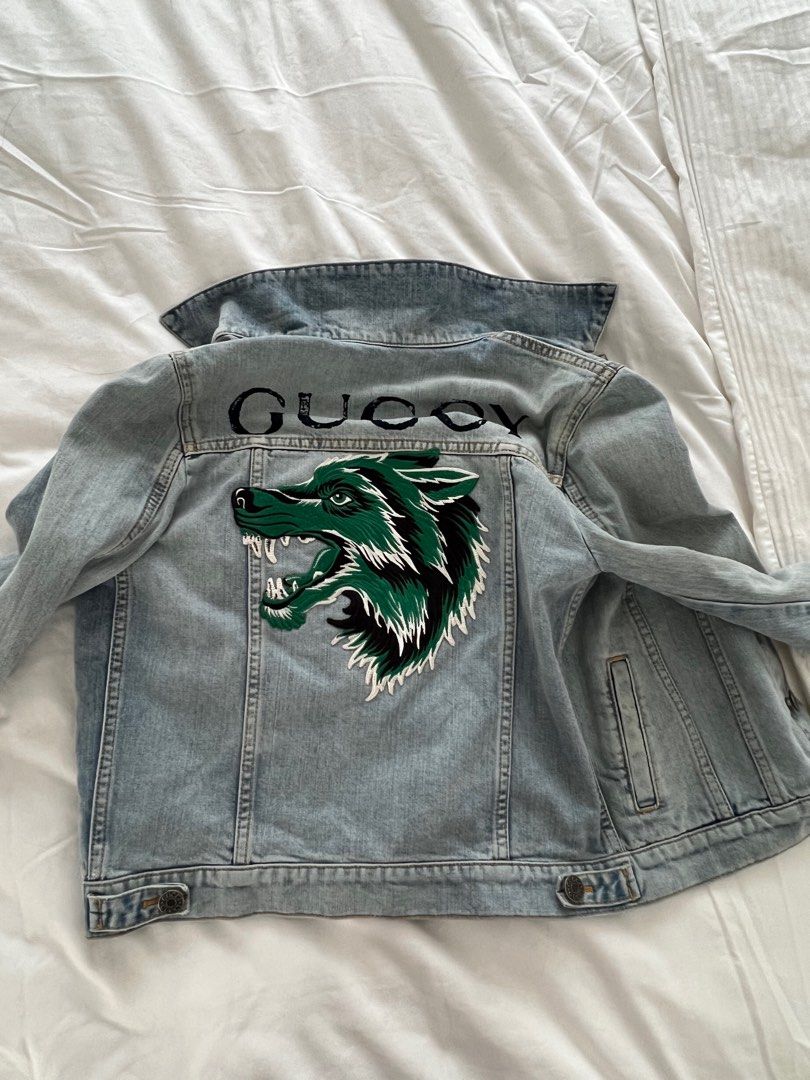 Gucci kids Denim Jacket Babies Kids Babies Kids Fashion on