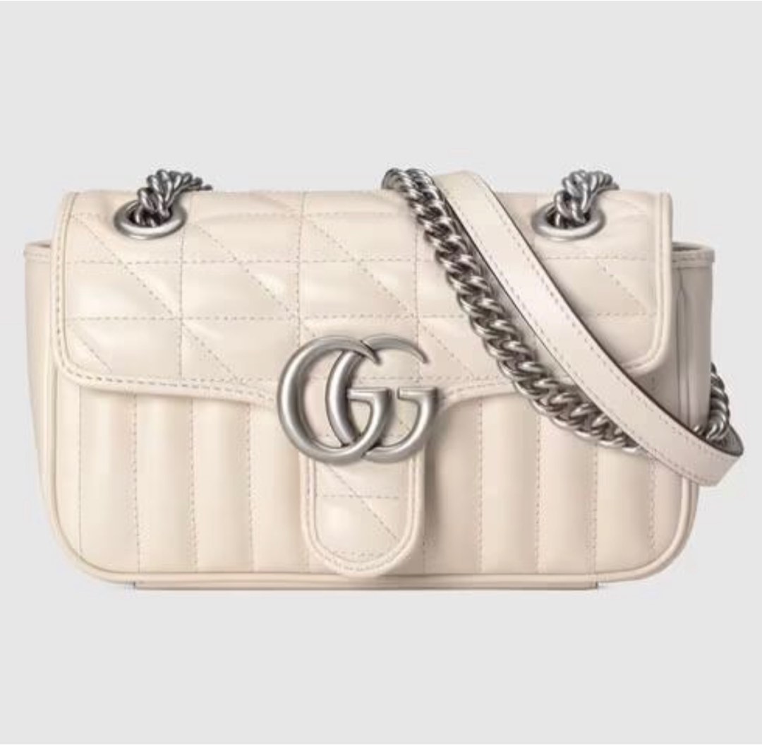 White gucci outlet mini bag
