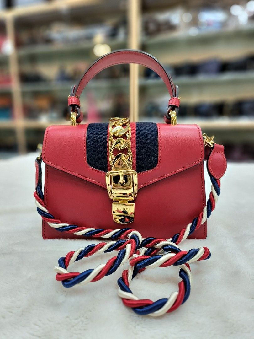 Gucci Sylvie Web Chain Mini Bag