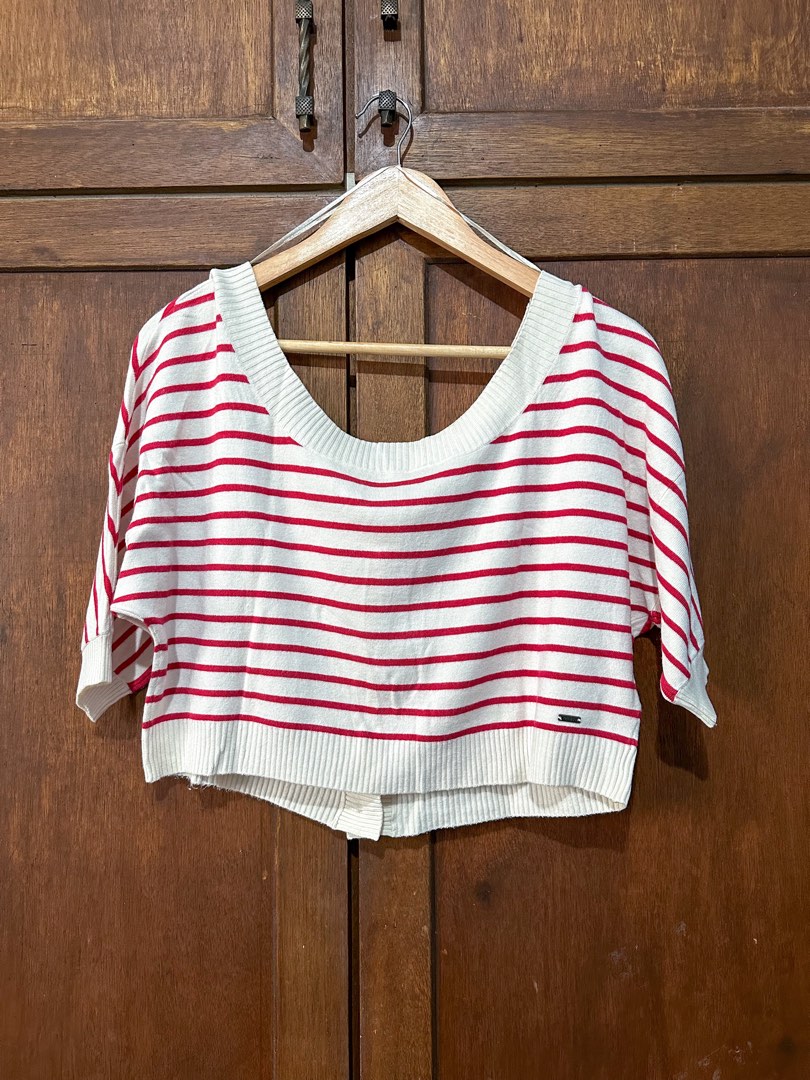Guess cropped sweater on sale