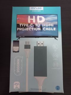 HD Type-C to HDMI Projection Cable 2000MM