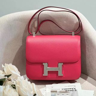 Affordable hermes rose tyrien For Sale, Luxury