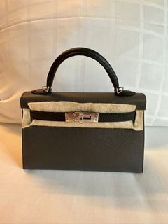 Hermes Kelly 25cm Bag Epsom Calfskin Leather Gold Hardware, M3