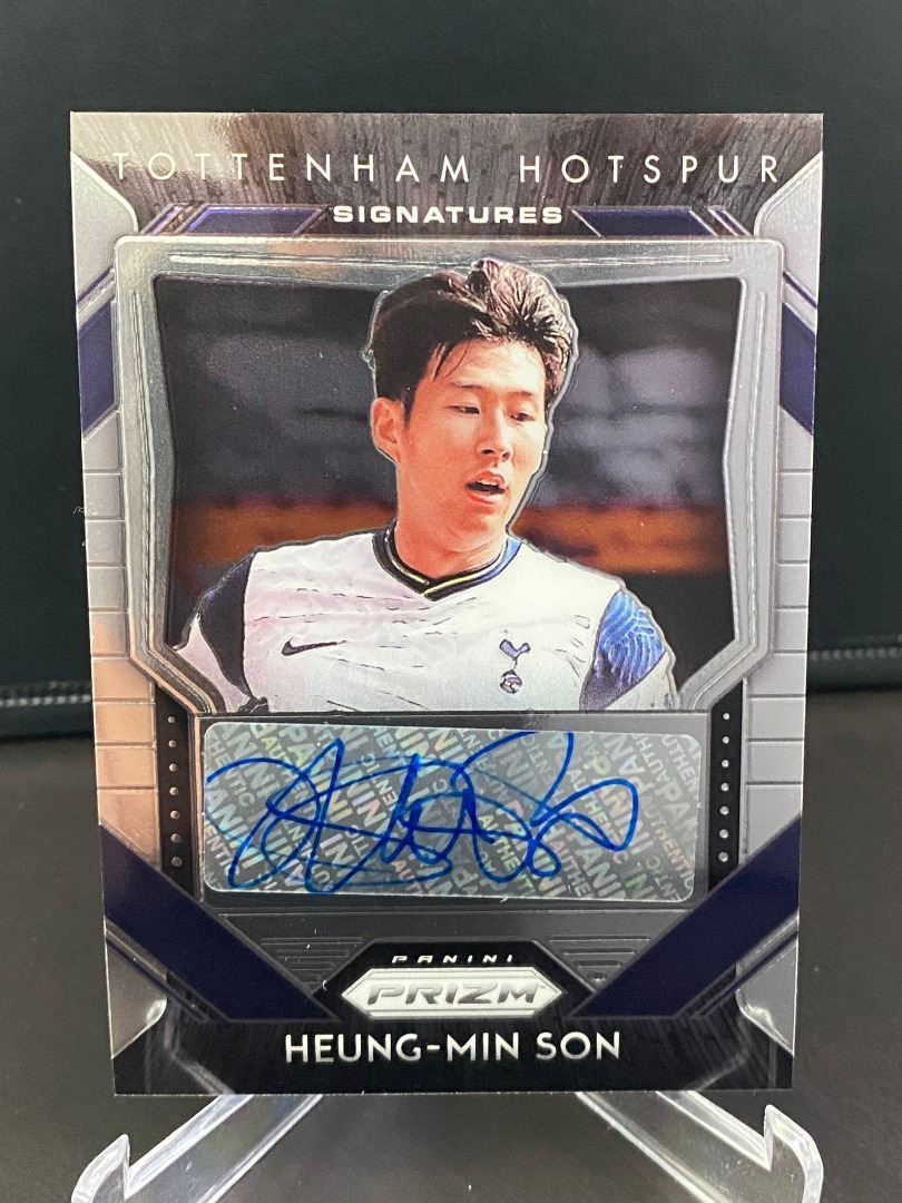 Heung-Min Son Signatures Auto 2020/21 Panini EPL Prizm - Tottenham Hotspur  Captain #S-HMS