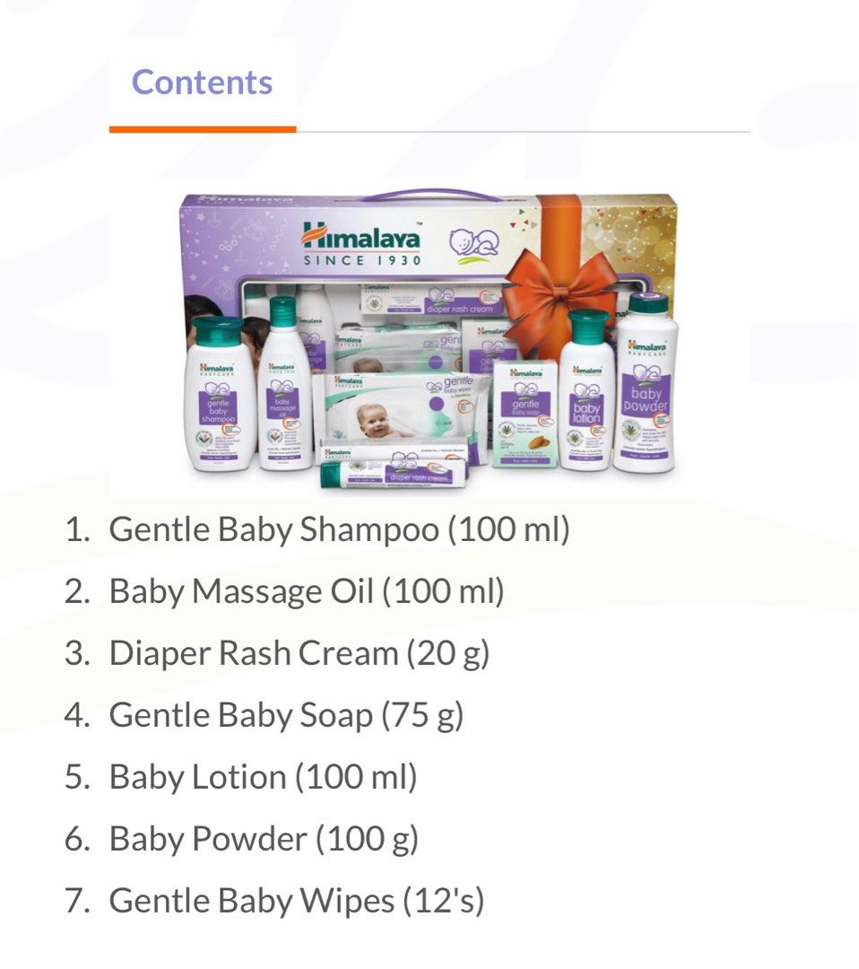 Himalaya Gift Pack & Himalaya Gentle Baby Soap Value Pack, 4 * 75g :  Amazon.in: Baby Products