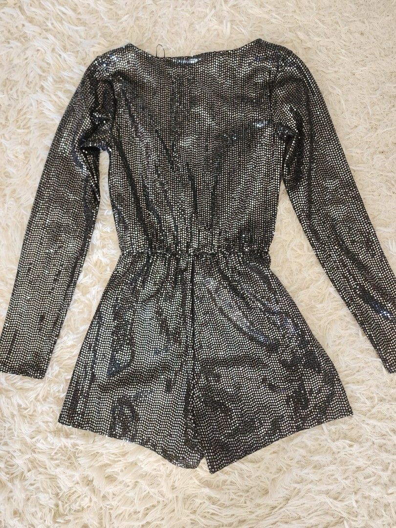 H&m discount glittery jumpsuit