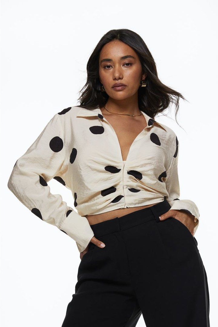Polka dot top h&m hotsell